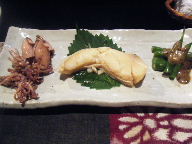 仙台　居酒屋　かん　お通し