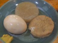 福島　居酒屋　たこ寅　おでん３種