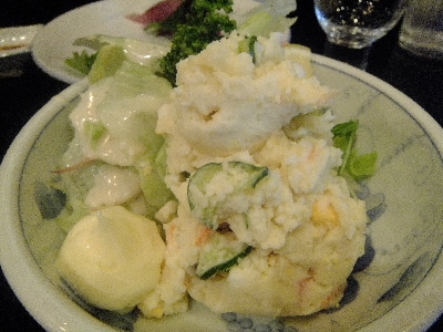 案山子　ポテトサラダ