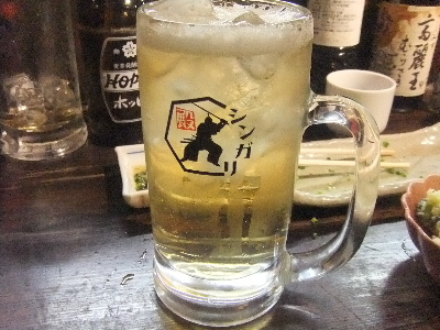 秋葉原　居酒屋　殿　ハイボール