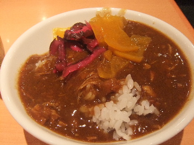 東京駅　六厘社　朝カレー