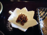 立石　蕎麦　玄庵　そば味噌