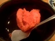 塩釜　鮨　すし哲　シャーベット