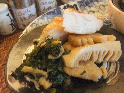 築地　米花　筍