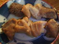 立石　居酒屋　うちだ　モツ焼き