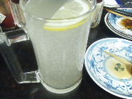 浅草橋　居酒屋　西口やきとん　レモンハイボール