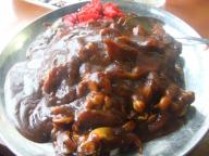 苫小牧　マルトマ食堂　ホッキカレー