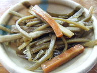 会津若松　居酒屋　麦とろ　きんぴら