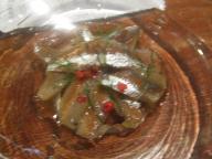 大阪　大国町　佳酒真楽やまなか　自家製アンチョビ