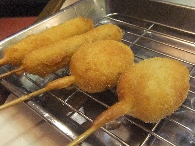 大阪　だるま　串カツ