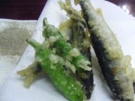 京都　居酒屋　たつみ　天ぷら