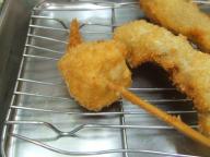 大阪　天満　七福神　串カツ　チーズ