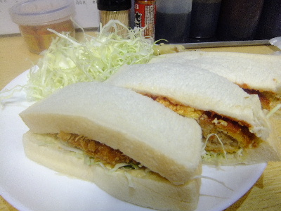 亀有メンチ　メンチカツサンド