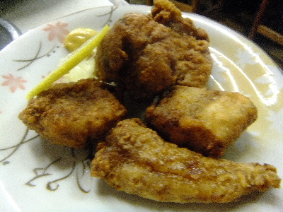 えびすや食堂　あんこうから揚げ