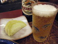 築地　米花　ビール