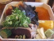 高知　居酒屋　葉牡丹　カツオたたき
