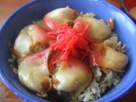 苫小牧　マルトマ食堂　ホッキめし