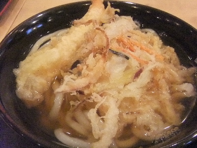 水道橋麺通団　天ぷらうどん