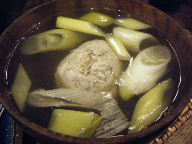 築地　米花　つみれ汁