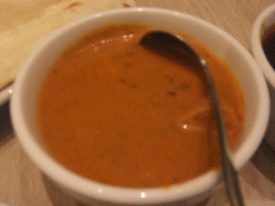 六本木　カレー　デリー　バターチキン