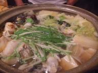 立石　居酒屋　さくらい　寄せ鍋