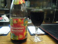 立石　居酒屋　さくらい　ボジョレー・ヌーボー