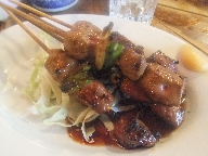 高知　居酒屋　葉牡丹　串焼き