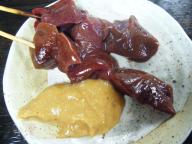 浅草橋　居酒屋　西口やきとん　レバ刺し