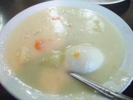 築地　センリ軒　半熟玉子入りシチュー