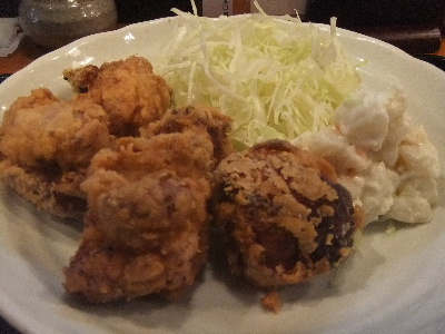 築地　鳥藤　竜田揚げ