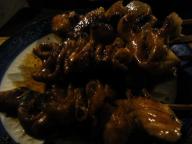 立石　居酒屋　うちだ　モツ焼き