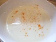立石　居酒屋　鳥ひで　じゃがいものスープ