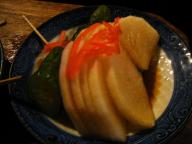 立石　居酒屋　うちだ　おしんこ