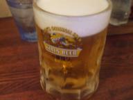 日暮里　麺酒処ぶらり　ビール