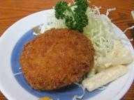 高砂　ときわ食堂　メンチカツ