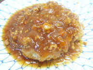 立石　居酒屋　倉井ストアー　ハンバーグ