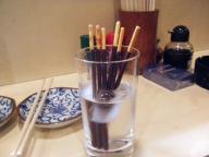 立石　居酒屋　鳥ひで　ポッキー