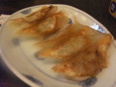 新横浜　大砲ラーメン　餃子