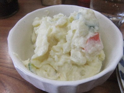 八広　居酒屋　丸好酒場　ポテトサラダ