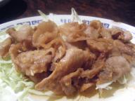 高砂　居酒屋　高砂家　生姜焼き