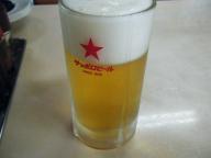 築地　磯野家　生ビール