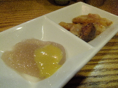 ちろり　お通し