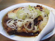 池袋　居酒屋　千登利　牛肉豆腐