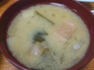 高砂　ときわ食堂　味噌汁