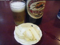 築地　米花　ビール