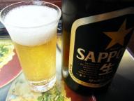 築地　南ばら亭　ビール