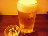 曳舟　ラーメン　らん亭　ビール