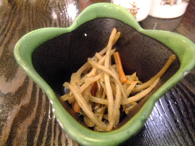 須坂屋そば　小付