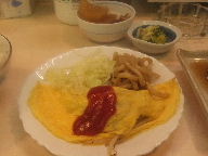 築地　小松　オムレツ