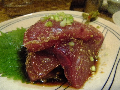 ちろり　ごまカンパチ